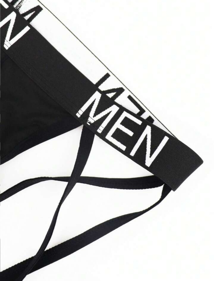 Men's Underwear Whit Letter Waistband